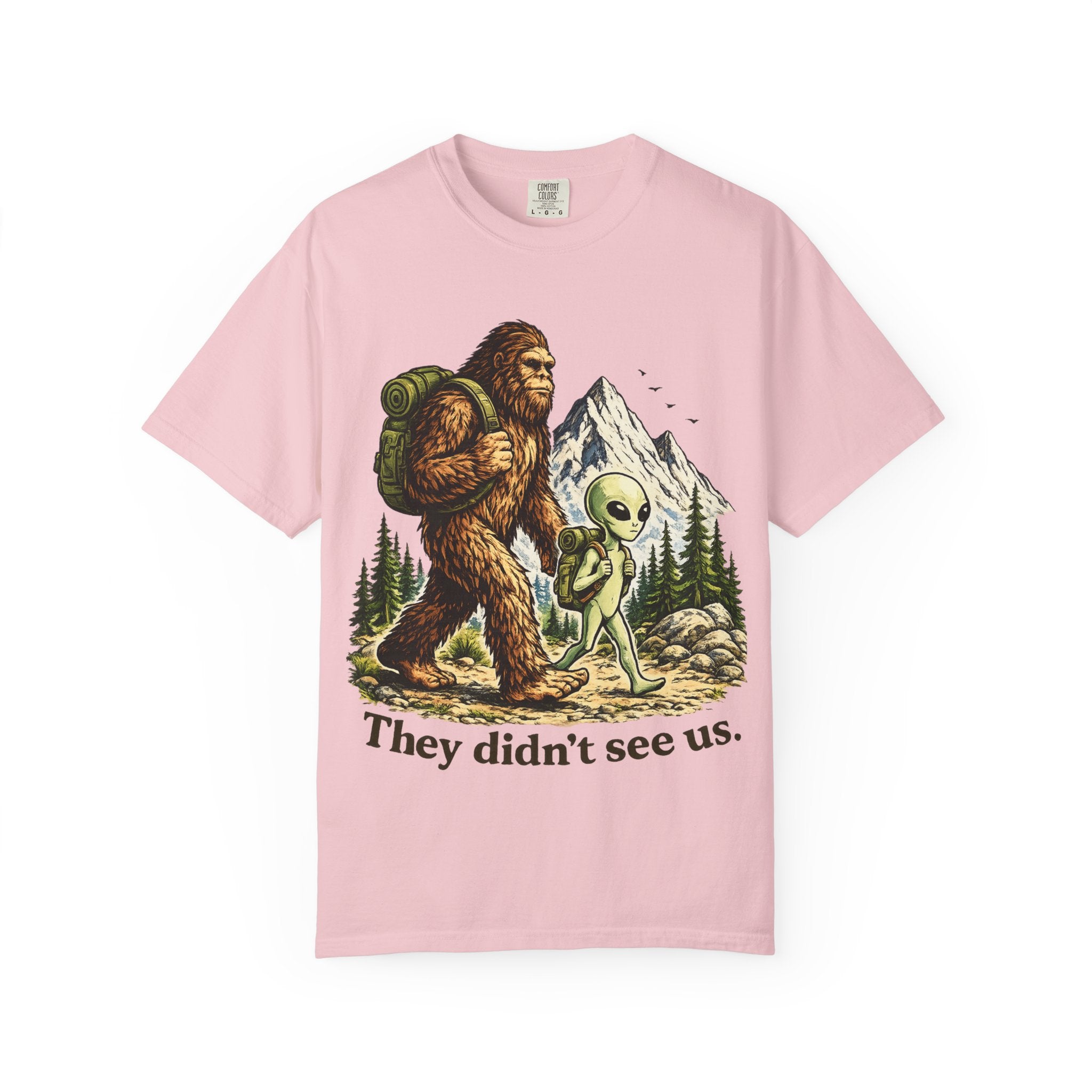 Hidden Trail Buddies Garment-Dyed Adult T-Shirt