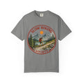 Slow Hiking Scenic Unisex Garment-Dyed T-shirt