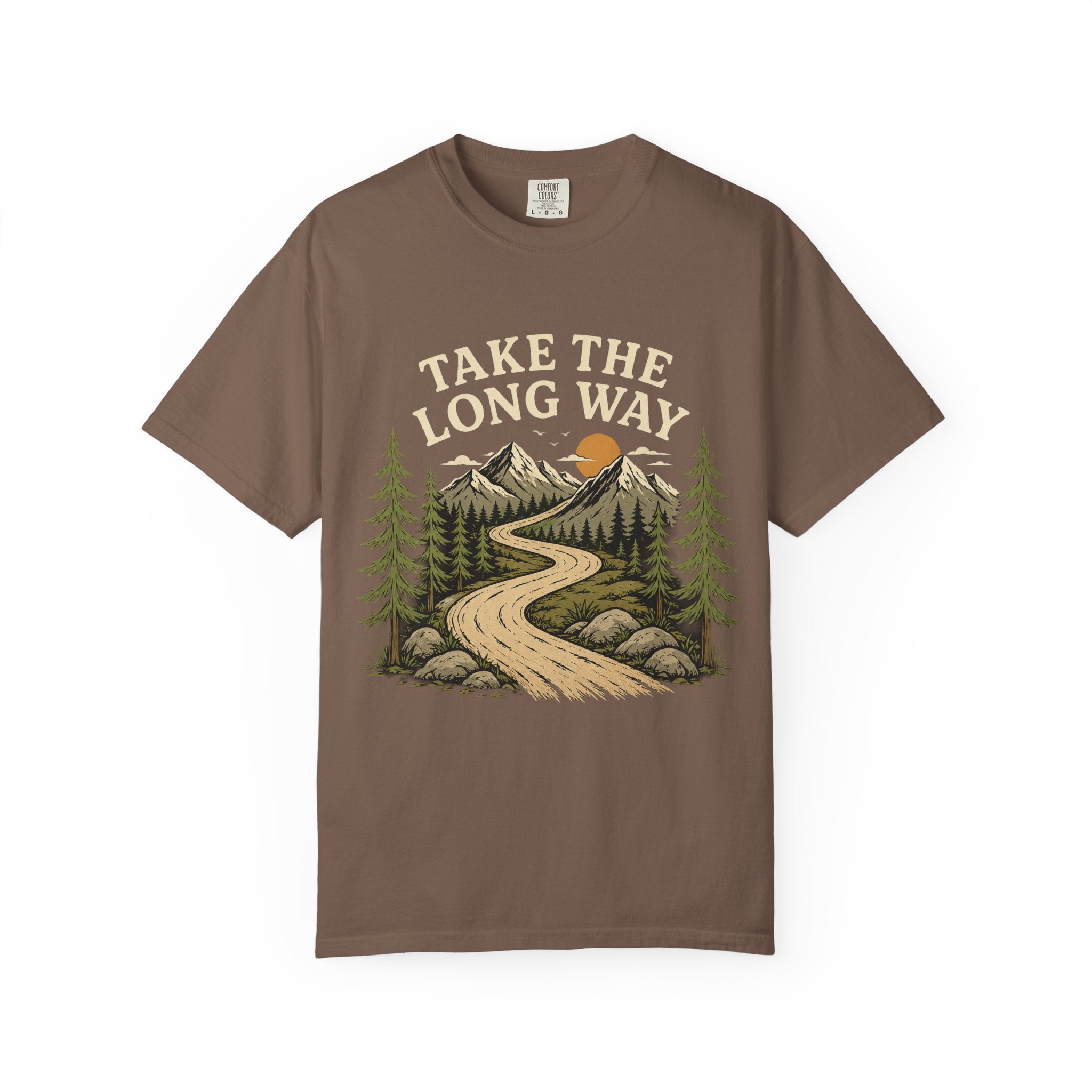 Take the Long Way Garment-Dyed T-Shirt