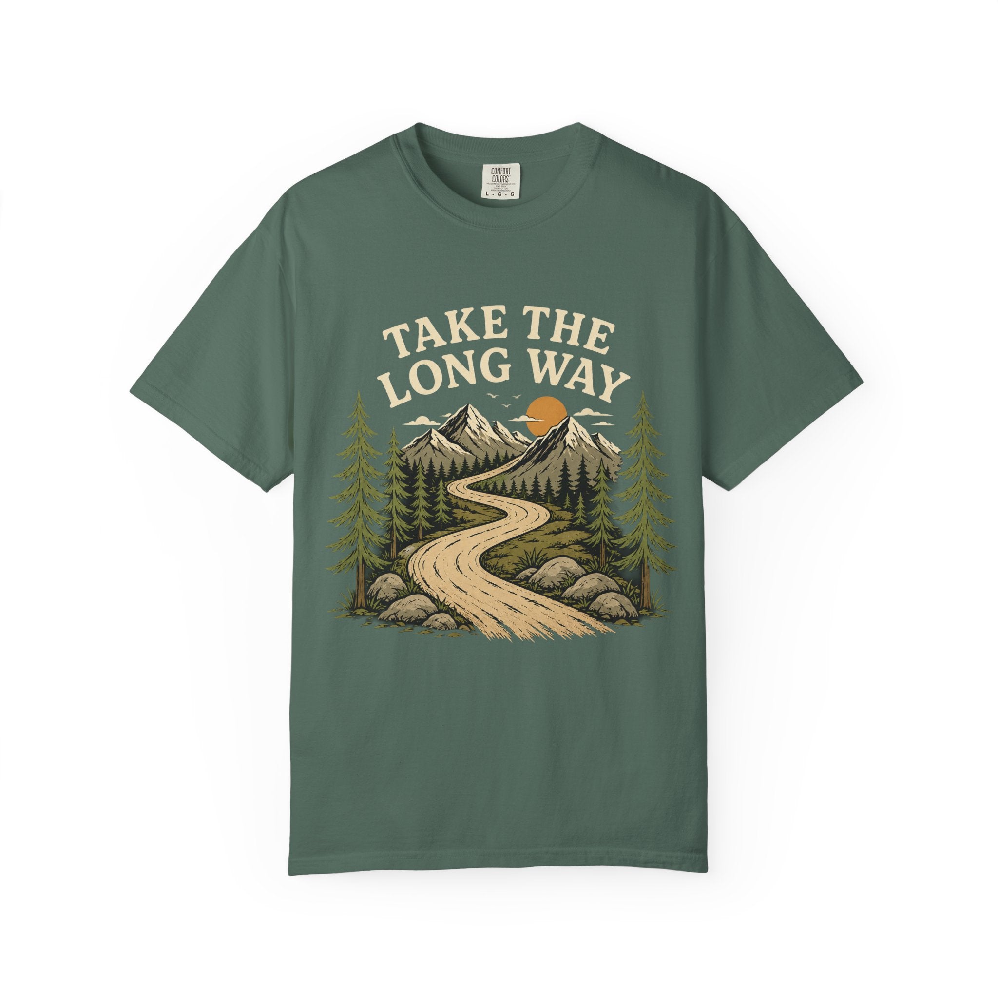 Take the Long Way Garment-Dyed T-Shirt