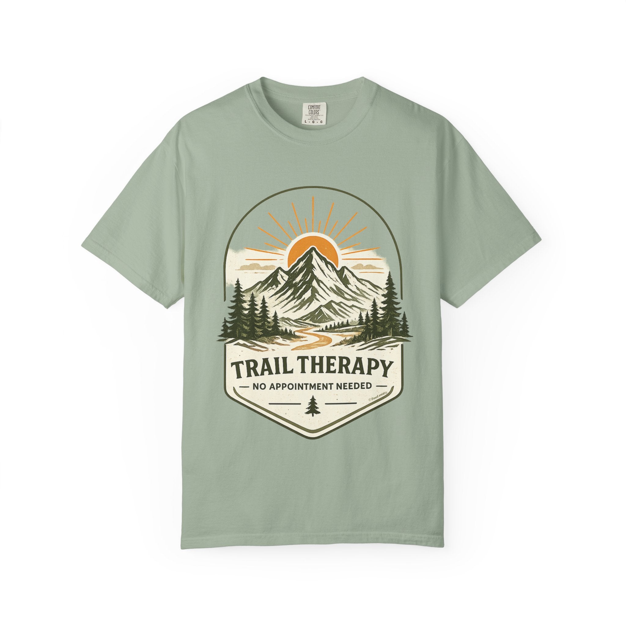 Trail Therapy No Appointment Needed T-Shirt – Garment-Dyed Unisex Hiking Tee