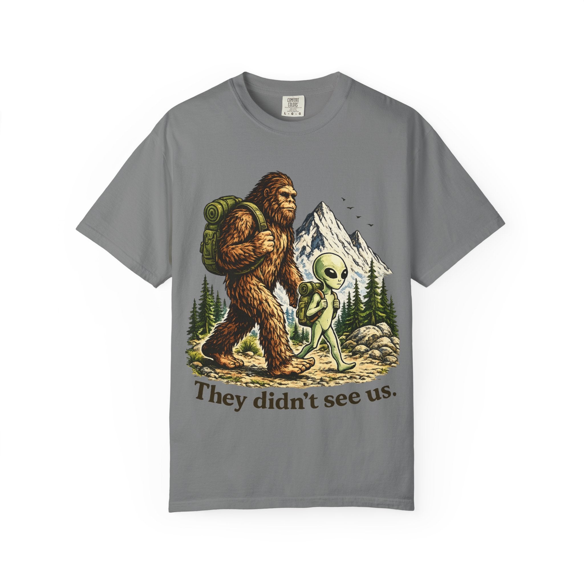 Hidden Trail Buddies Garment-Dyed Adult T-Shirt
