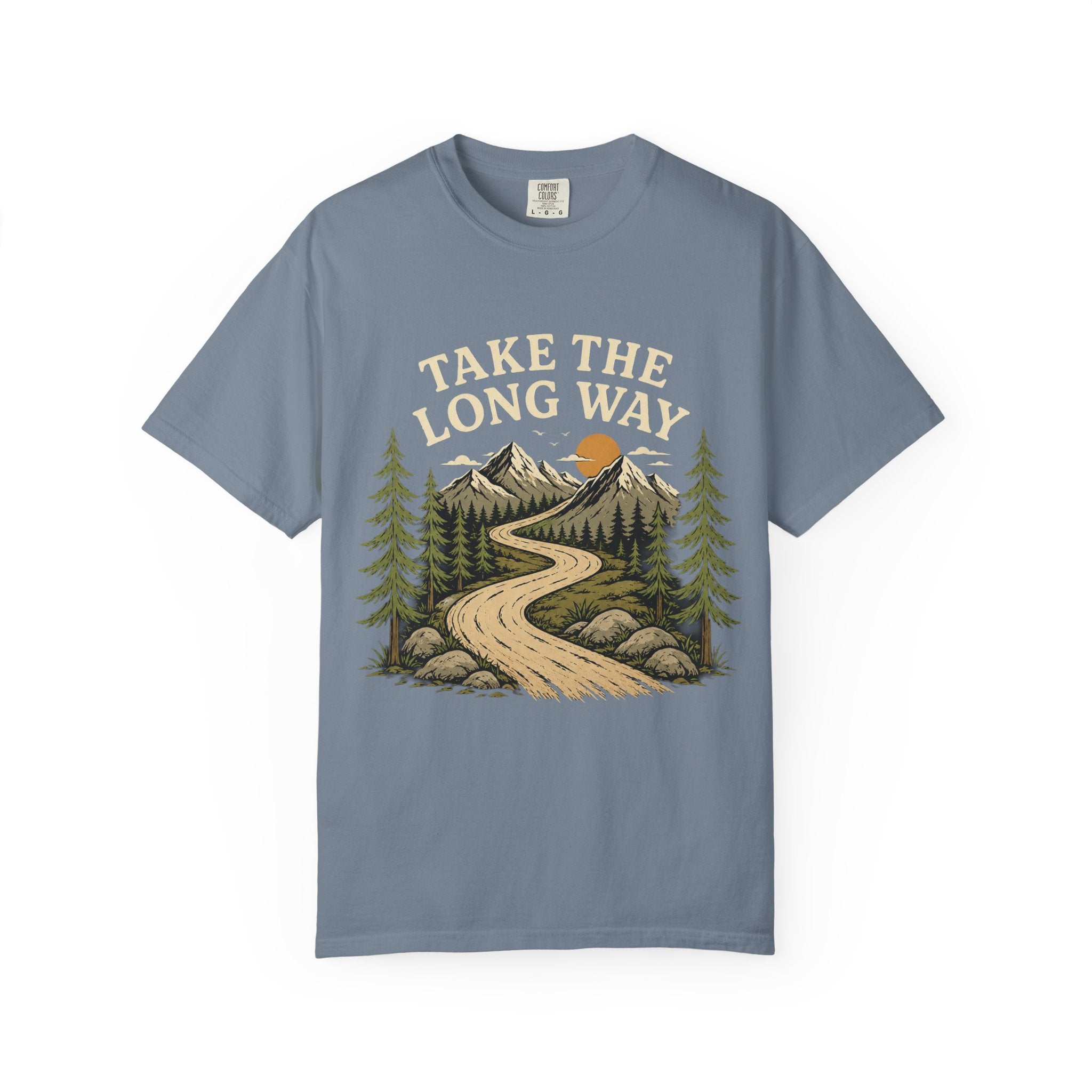 Take the Long Way Garment-Dyed T-Shirt