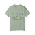 Moose Mountain Print – Garment-Dyed Adult T-Shirt