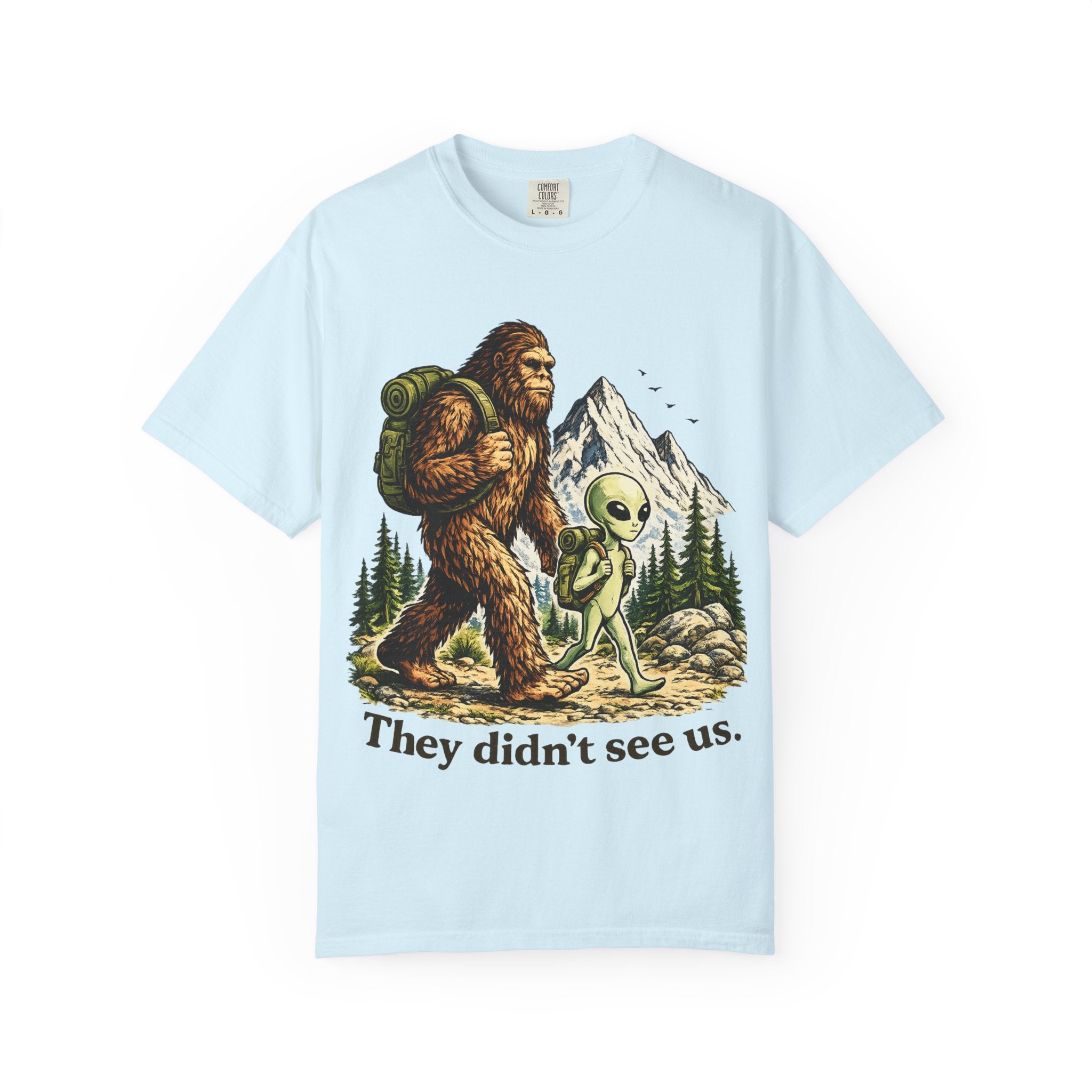 Hidden Trail Buddies Garment-Dyed Adult T-Shirt