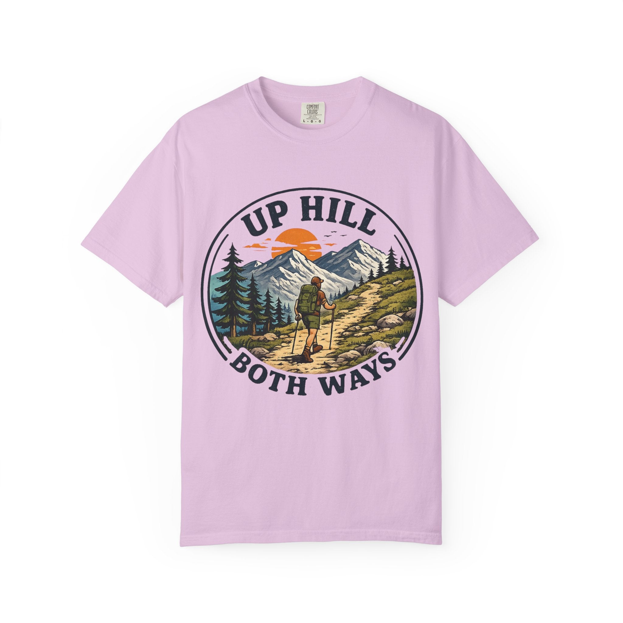 Up Hill Both Ways Garment-Dyed T-Shirt