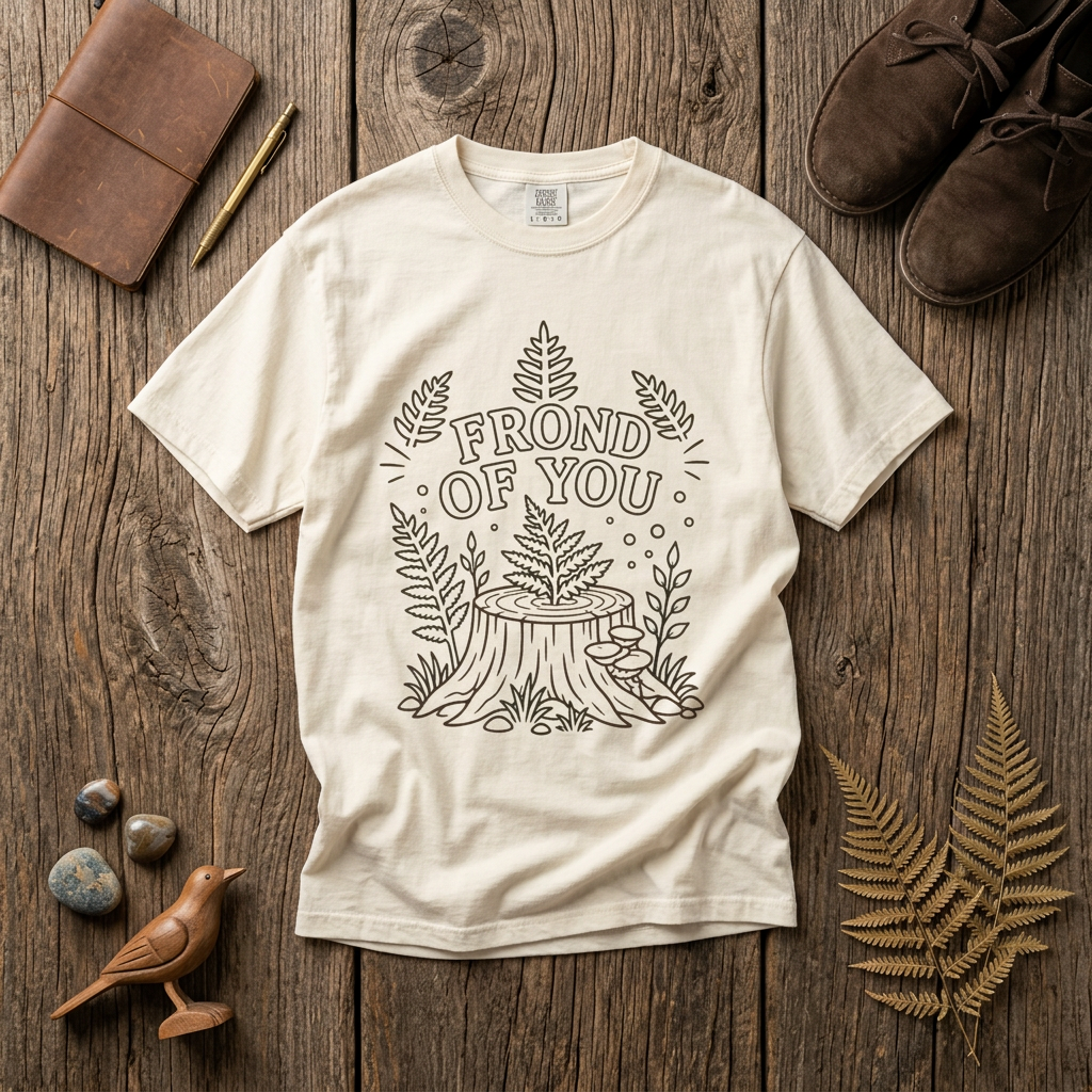 Frond of You Unisex Garment-Dyed T-Shirt