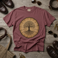 Tree Stump of Life – Unisex Garment-Dyed Adult T-Shirt