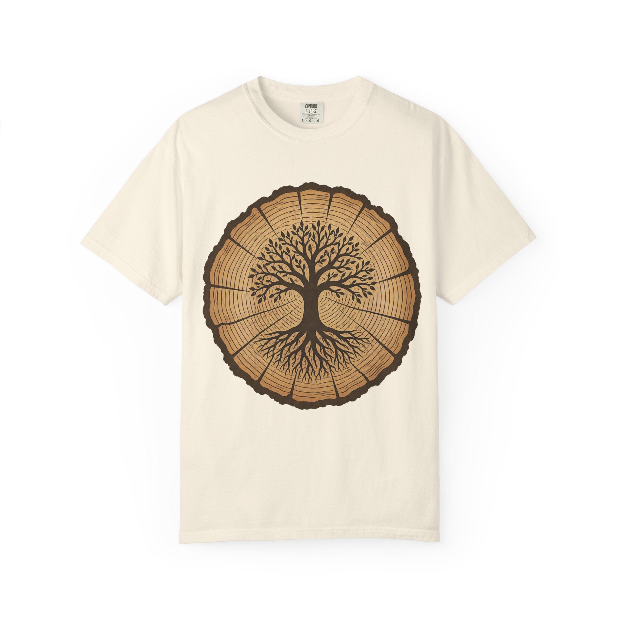 Tree Stump of Life – Unisex Garment-Dyed Adult T-Shirt