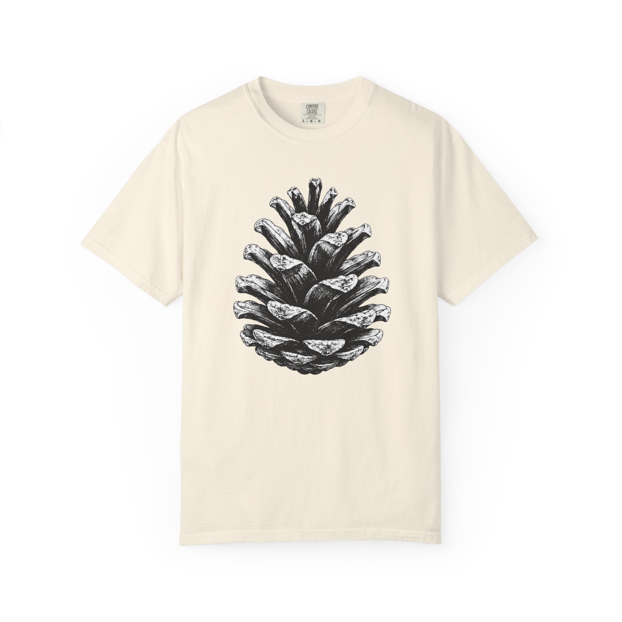 Large Pinecone Garment-Dyed Adult T-Shirt