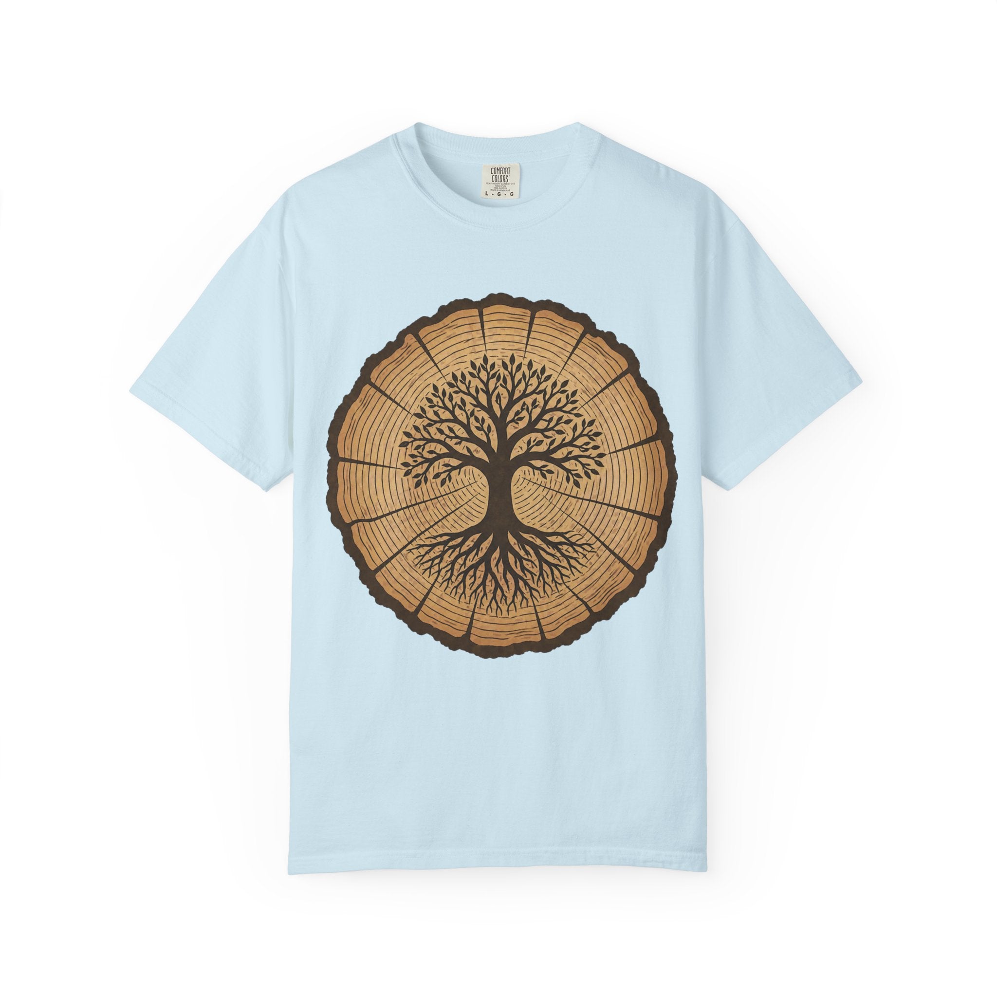 Tree Stump of Life – Unisex Garment-Dyed Adult T-Shirt