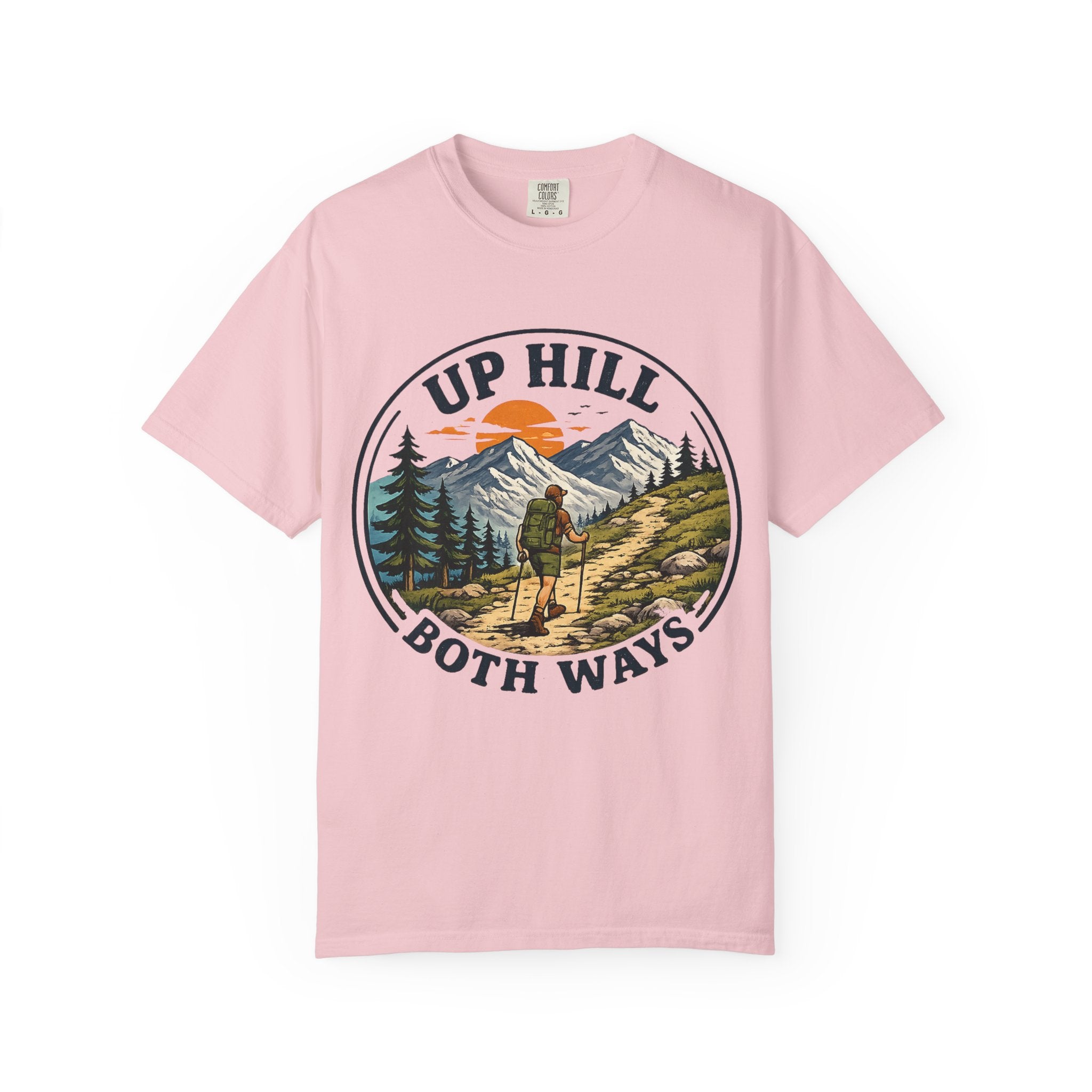 Up Hill Both Ways Garment-Dyed T-Shirt