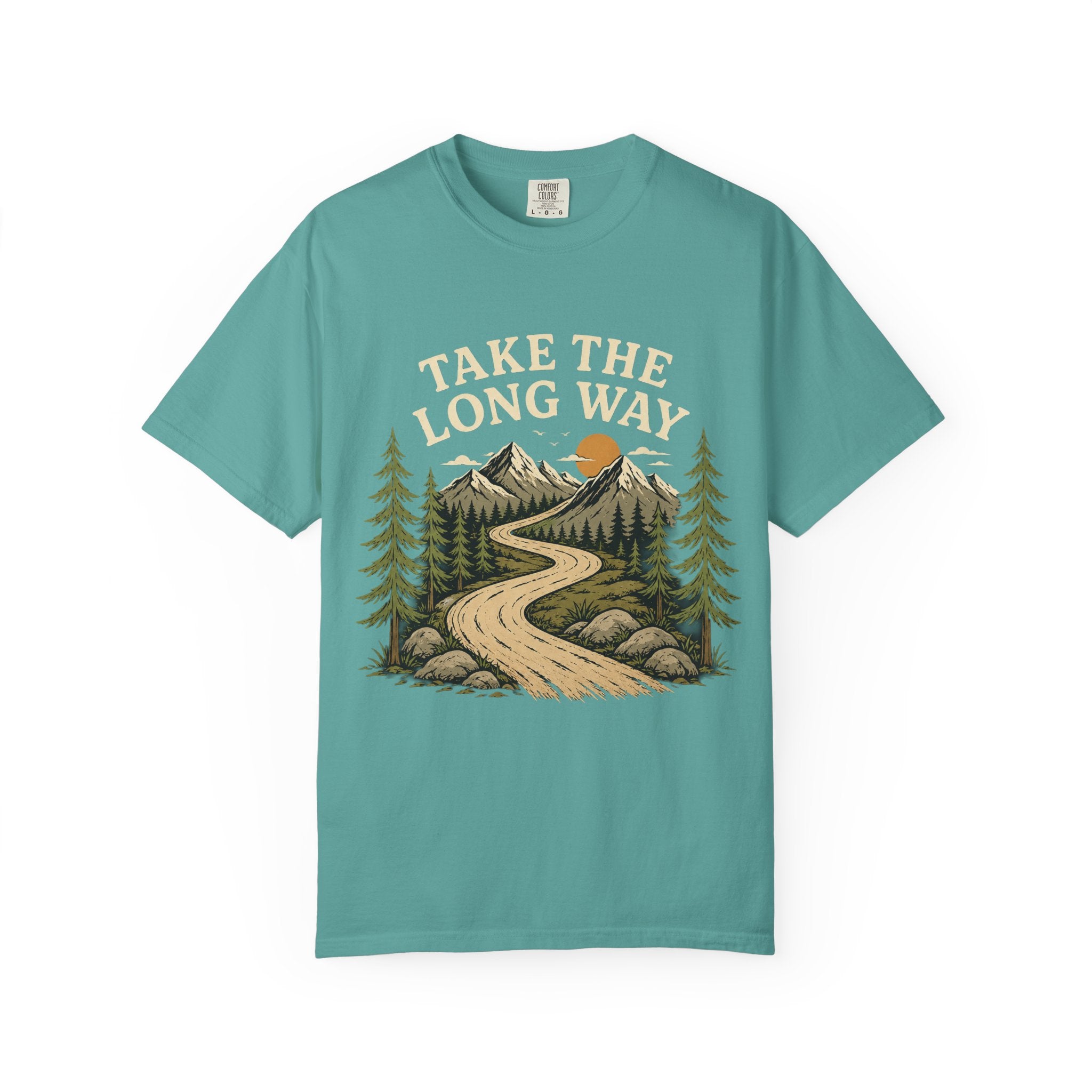 Take the Long Way Garment-Dyed T-Shirt