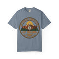 Out of Breath Hiking Society Adult Garment-Dyed T-Shirt