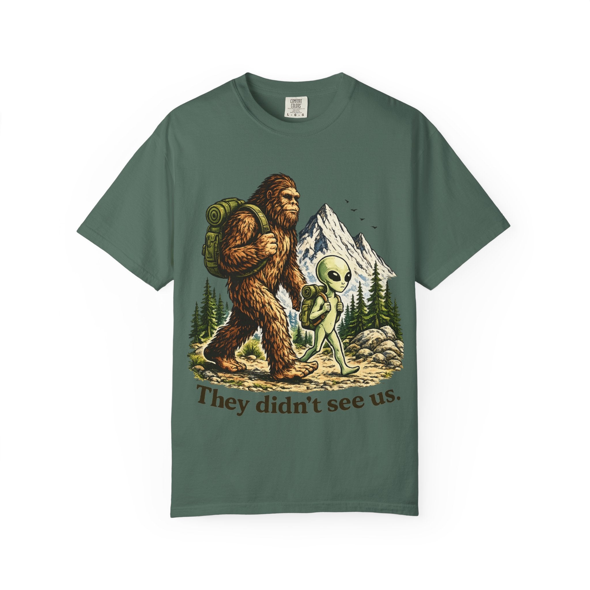 Hidden Trail Buddies Garment-Dyed Adult T-Shirt