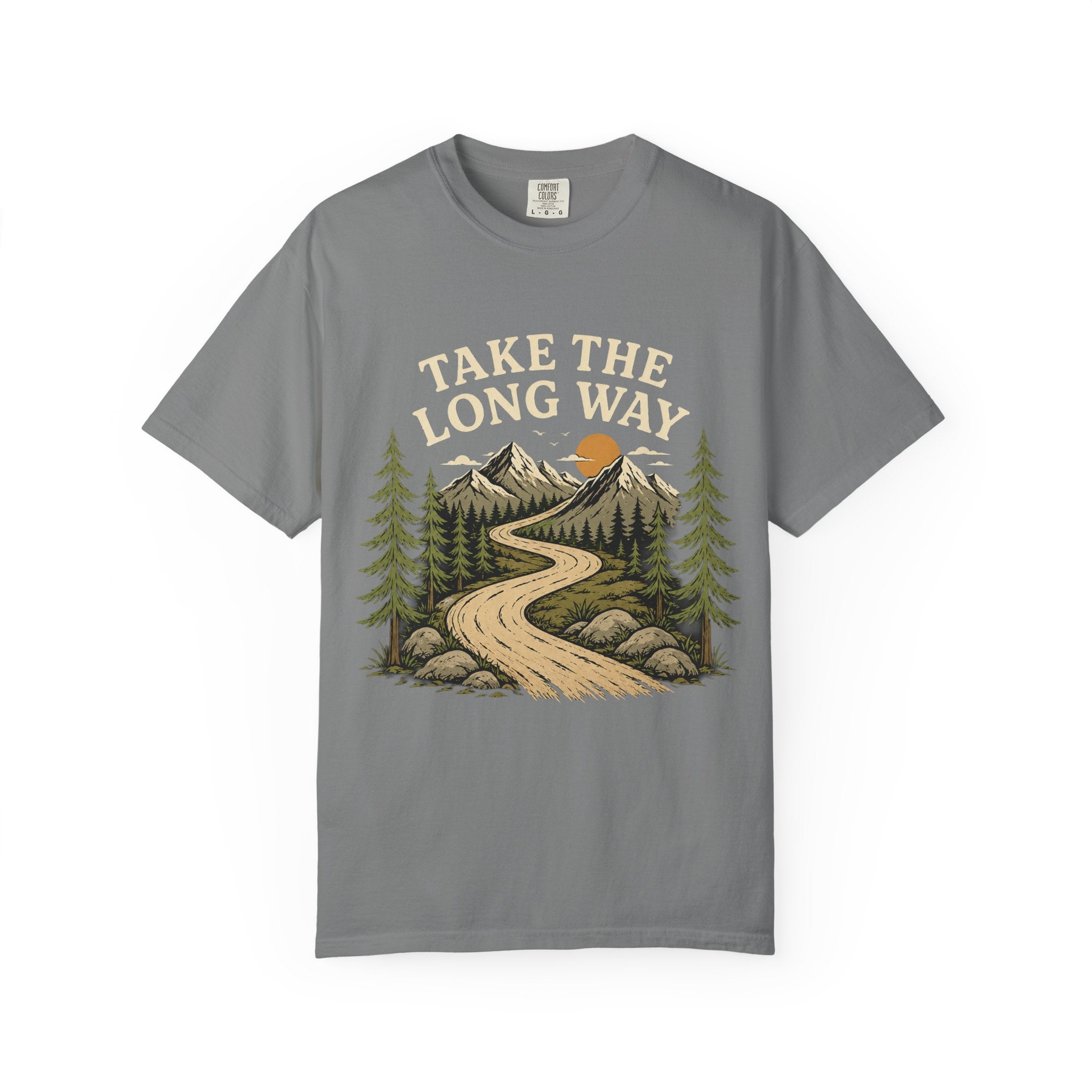 Take the Long Way Garment-Dyed T-Shirt