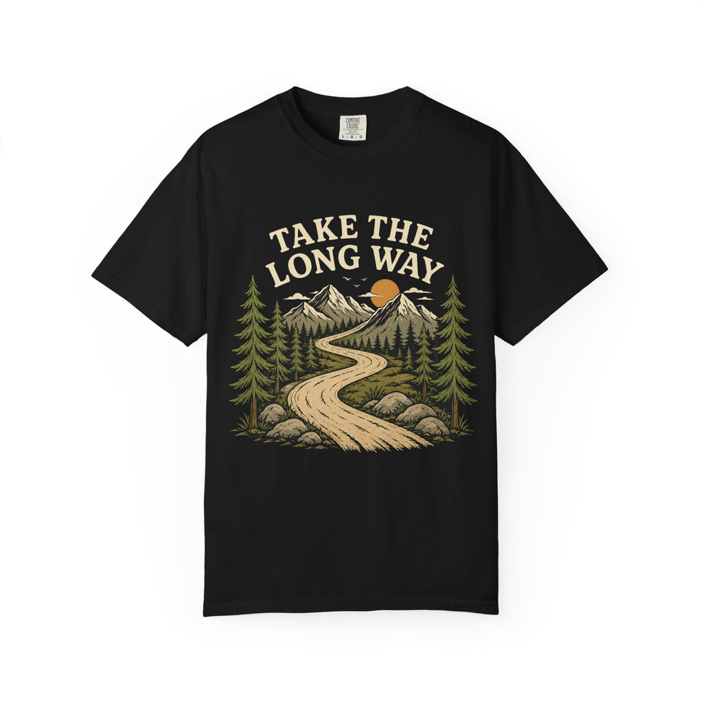 Take the Long Way Garment-Dyed T-Shirt